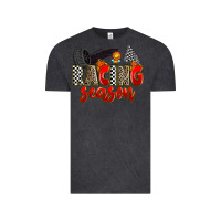Vintage Black racing season Vintage Tee - Zillion Design Studio