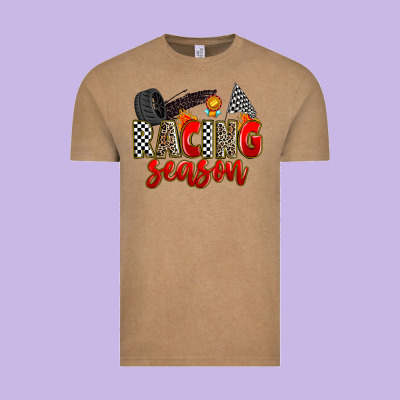 Racing Season Vintage Tee Designed By Zillion Design Studio