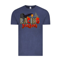 Vintage Denim racing season Vintage Tee - Zillion Design Studio