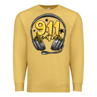 Antique Gold 911 dispatcher Premium Sweatshirt - MaliasSmallBusiness