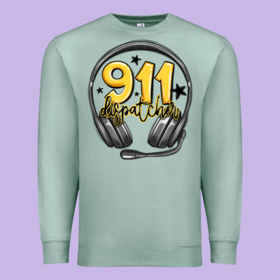 911 Dispatcher Premium Sweatshirt Designed By Maliassmallbusiness