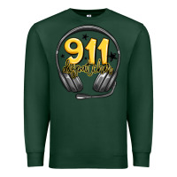 Sports Green 911 dispatcher Premium Sweatshirt - MaliasSmallBusiness