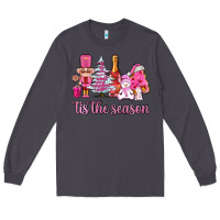 Smoke tis the season pink christmas Long Sleeve Tee - AdoDesignShop