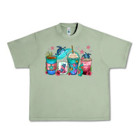 Oil Green turtle coffee cups Urban Heavy Tee - Zillion Design Studio
