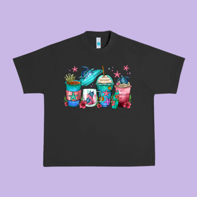 Turtle Coffee Cups Urban Heavy Tee Designed By Zillion Design Studio