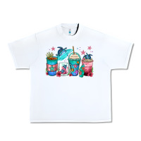 White turtle coffee cups Urban Heavy Tee - Zillion Design Studio