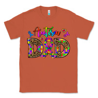 Copper rainbow colors autism dad Classic Tee - AdoDesignShop