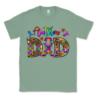 Sage rainbow colors autism dad Classic Tee - AdoDesignShop