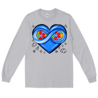 Moon Dust infinity heart autism awareness Long Sleeve Tee - JahusDesignShop