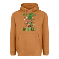 Meerkat one lucky heifer Heavyweight Hoodie - MaliasSmallBusiness