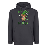 Smoke one lucky heifer Heavyweight Hoodie - MaliasSmallBusiness