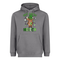 Storm one lucky heifer Heavyweight Hoodie - MaliasSmallBusiness