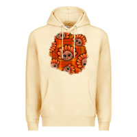 Pina Colada Thanksgiving Turkey With Tartan Patch Premium Hoodie - BundleAndBundleShop