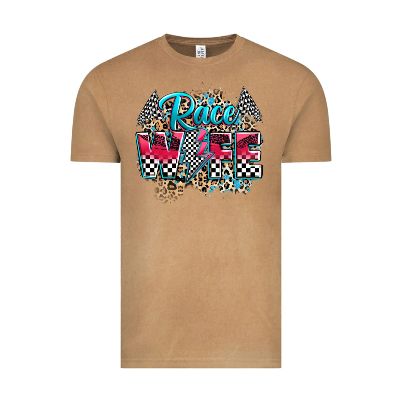 Race Wife Vintage Tee by Zillion Design Studio | Teevron