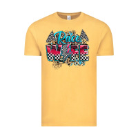 Vintage Mustard race wife Vintage Tee - Zillion Design Studio