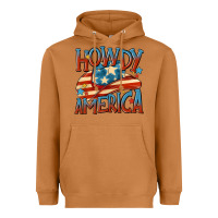 Meerkat howdy america Heavyweight Hoodie - MaliasSmallBusiness