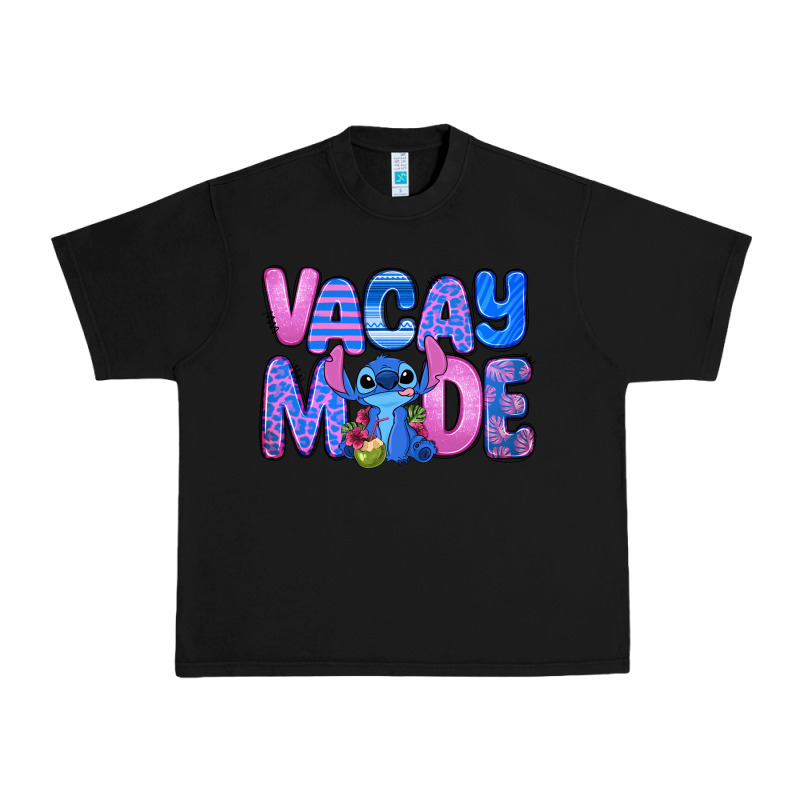 Vacay Mode Stitch Urban Heavy Tee by Zillion Design Studio | Teevron