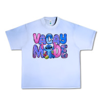 Grape Ice vacay mode stitch Urban Heavy Tee - Zillion Design Studio