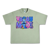 Oil Green vacay mode stitch Urban Heavy Tee - Zillion Design Studio
