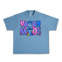 Pebble Blue vacay mode stitch Urban Heavy Tee - Zillion Design Studio