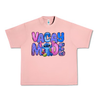 Salmon vacay mode stitch Urban Heavy Tee - Zillion Design Studio