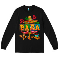 Black papa cito cinco de mayo Long Sleeve Tee - AdoDesignShop