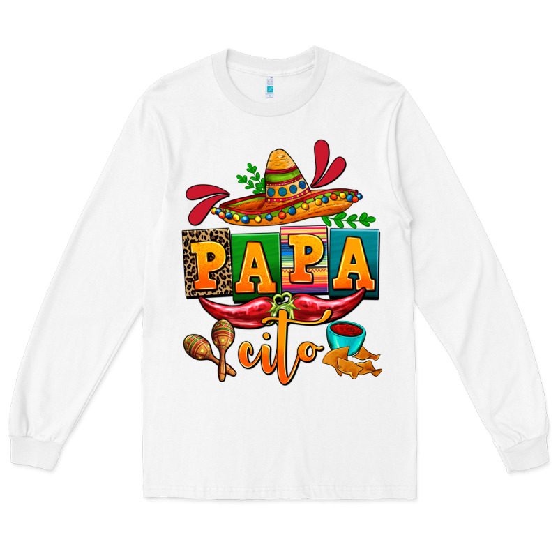 Papa Cito Cinco De Mayo Long Sleeve Tee by AdoDesignShop | Teevron