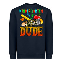 Navy kindergarten dude Heavyweight Sweatshirt - texasbilliewilder