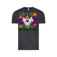Vintage Black I Ghost People All Year Round Vintage Tee - texasbilliewilder