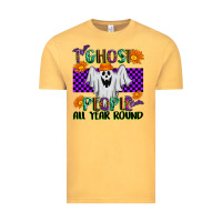 Vintage Mustard I Ghost People All Year Round Vintage Tee - texasbilliewilder