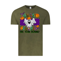 Vintage Olive I Ghost People All Year Round Vintage Tee - texasbilliewilder
