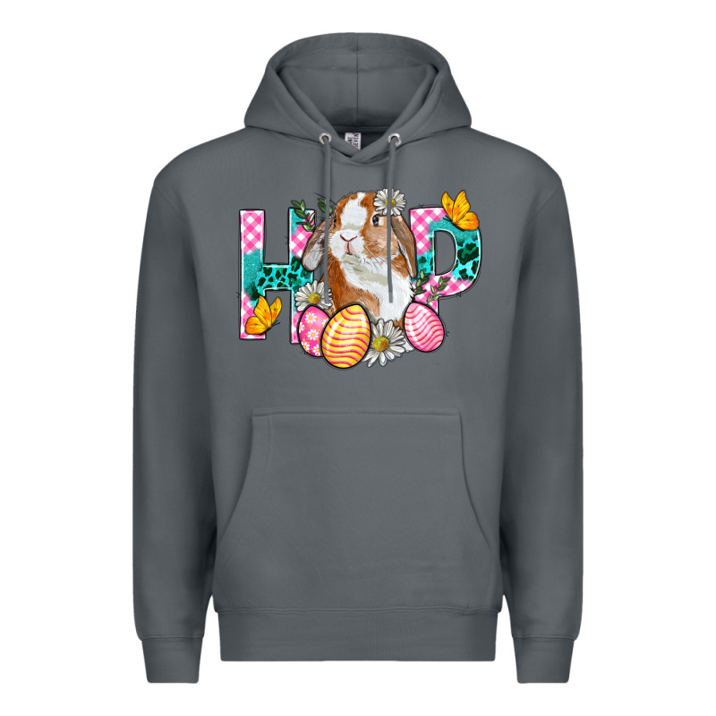 Hop Bunny Easter Premium Hoodie by BundleAndBundleShop | Teevron