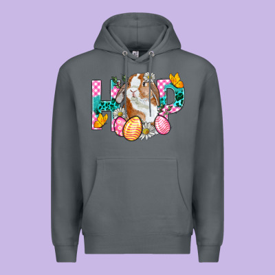 Hop Bunny Easter Premium Hoodie Designed By Bundleandbundleshop