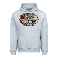 Heather Grey hot cocoa and christmas movies Urban Hoodie - Bettercallsaul