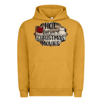 Hot Cocoa And Christmas Movies Urban Hoodie | Teevron