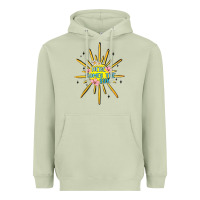 Matcha here comes the sun Heavyweight Hoodie - MaliasSmallBusiness