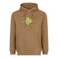 Toasted Coconut here comes the sun Heavyweight Hoodie - MaliasSmallBusiness