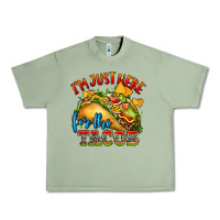 Oil Green im just here for the tacos Urban Heavy Tee - CTS Tumbler Store