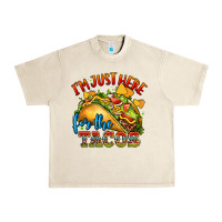 Sandshell im just here for the tacos Urban Heavy Tee - CTS Tumbler Store