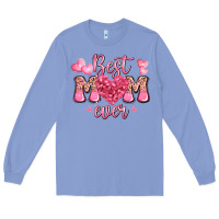 Colony Blue best mom ever mother's day Long Sleeve Tee - JahusDesignShop