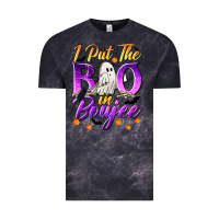 Cloud Black I Put The Boo In Boujee Vintage Tee - texasbilliewilder