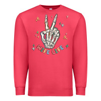 Cardinal wife life Premium Sweatshirt - MaliasSmallBusiness