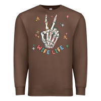 Chestnut wife life Premium Sweatshirt - MaliasSmallBusiness