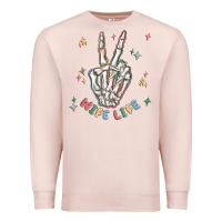 Pale Pink wife life Premium Sweatshirt - MaliasSmallBusiness