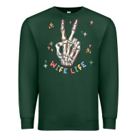 Sports Green wife life Premium Sweatshirt - MaliasSmallBusiness
