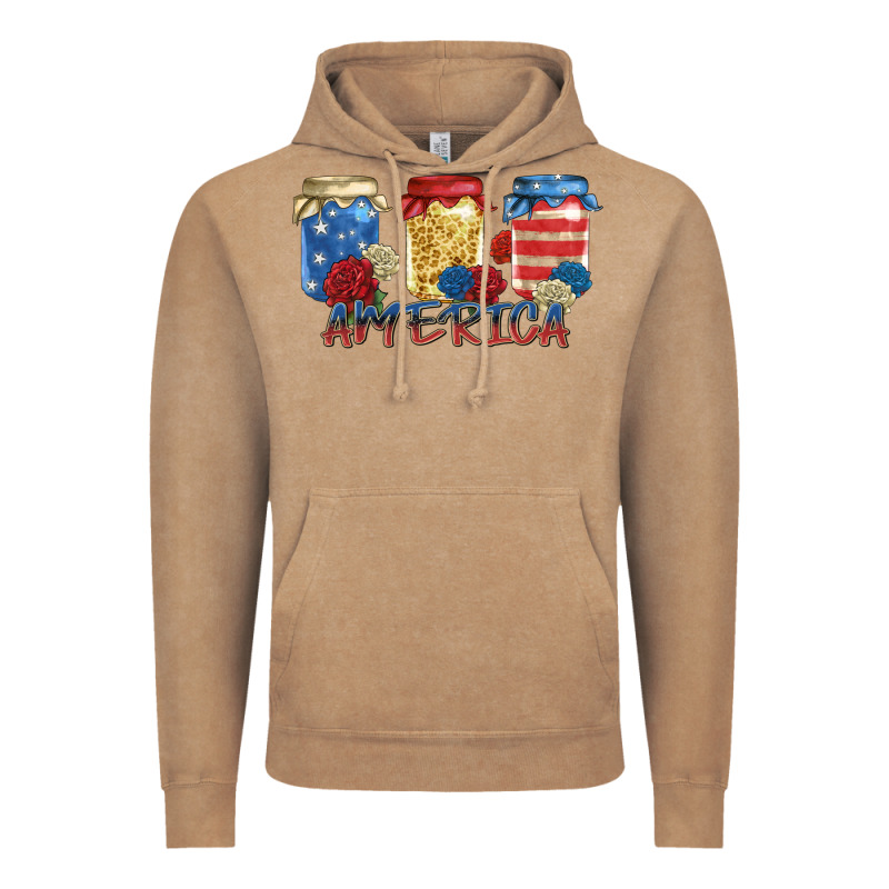 America Mason Jar Vintage Hoodie by Zillion Design Studio | Teevron