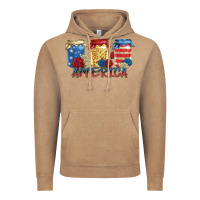 Vintage Coffee america mason jar Vintage Hoodie - Zillion Design Studio