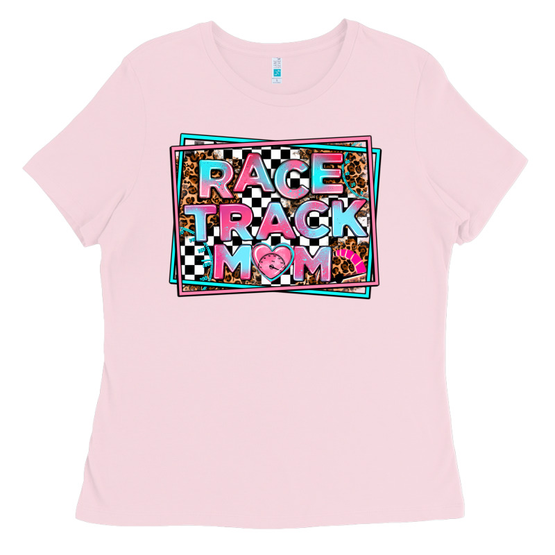 Race Track Mom Ladies Tee by AdoDesignShop | Teevron