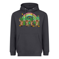 Smoke st patrick's day baby highland cow Heavyweight Hoodie - MaliasSmallBusiness
