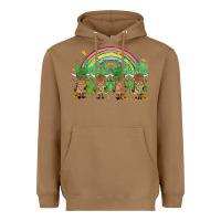 Toasted Coconut st patrick's day baby highland cow Heavyweight Hoodie - MaliasSmallBusiness